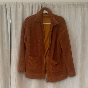 Missguided Cozy Brown Sherpa Jacket 🤎